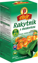 BIO čaj Rakytník s meduňkou 30 g Elixír 
